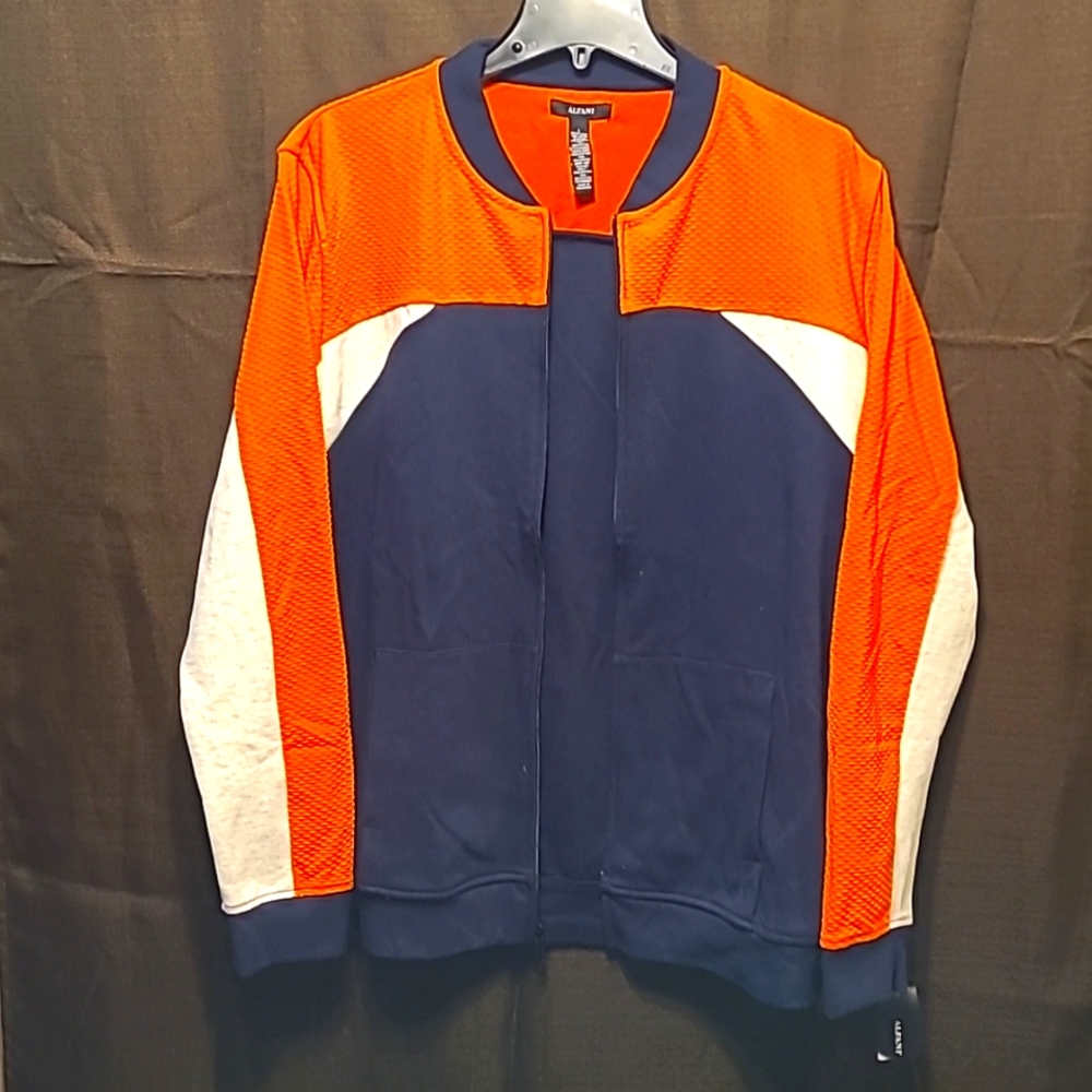 Alfani full zip long sleeve